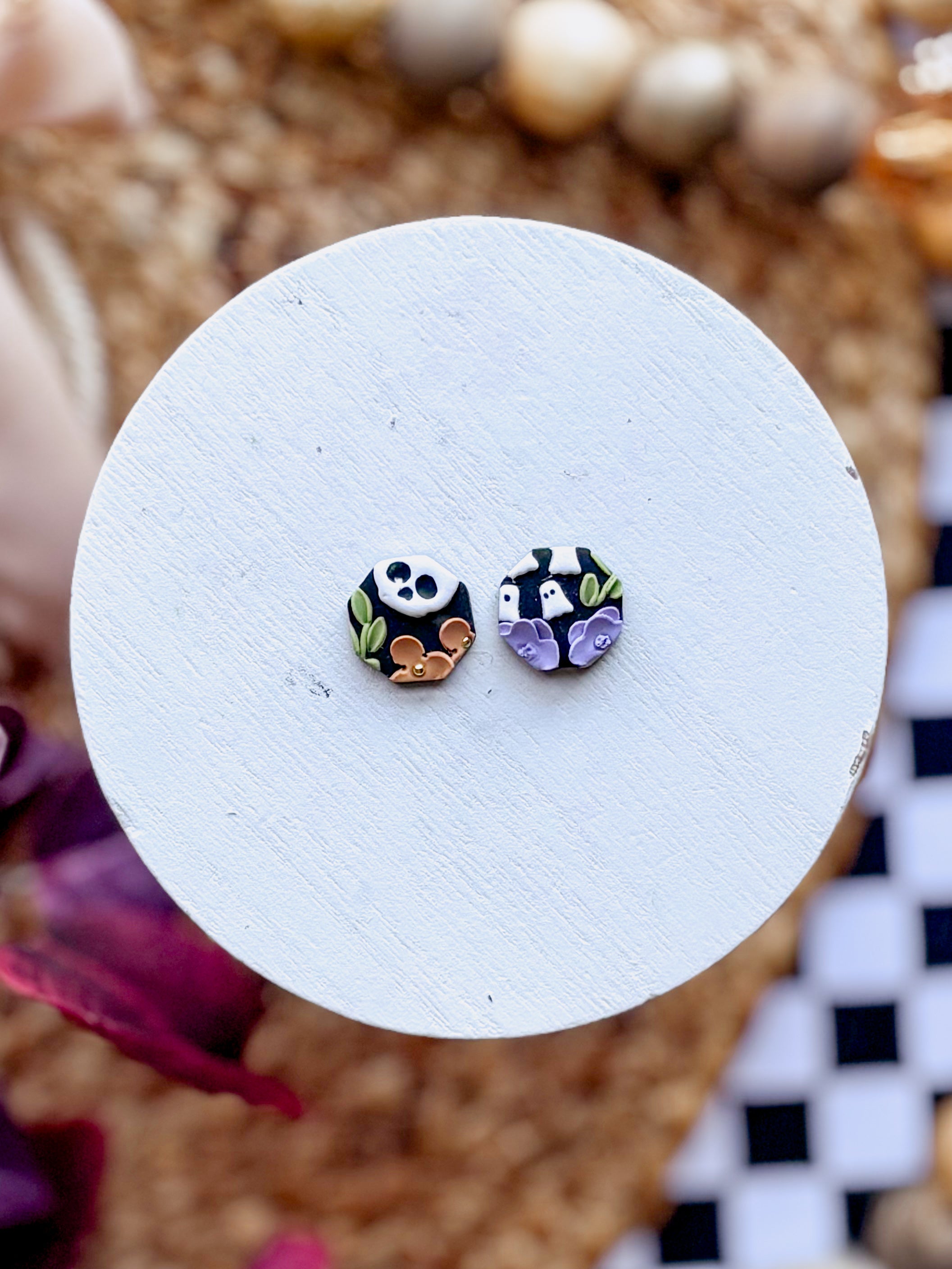 Ghost Garden Earrings
