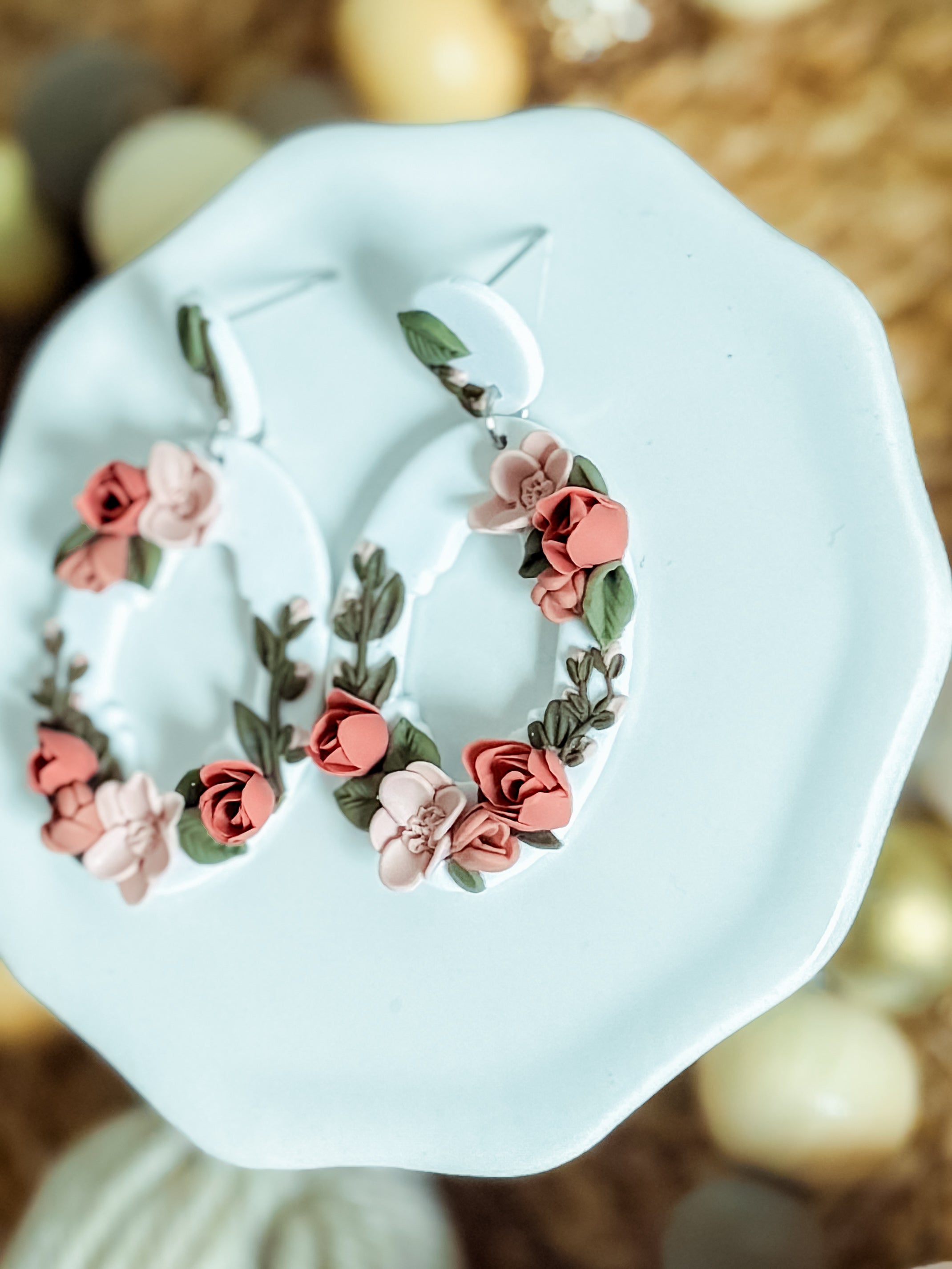 Dainty Florals Dangles