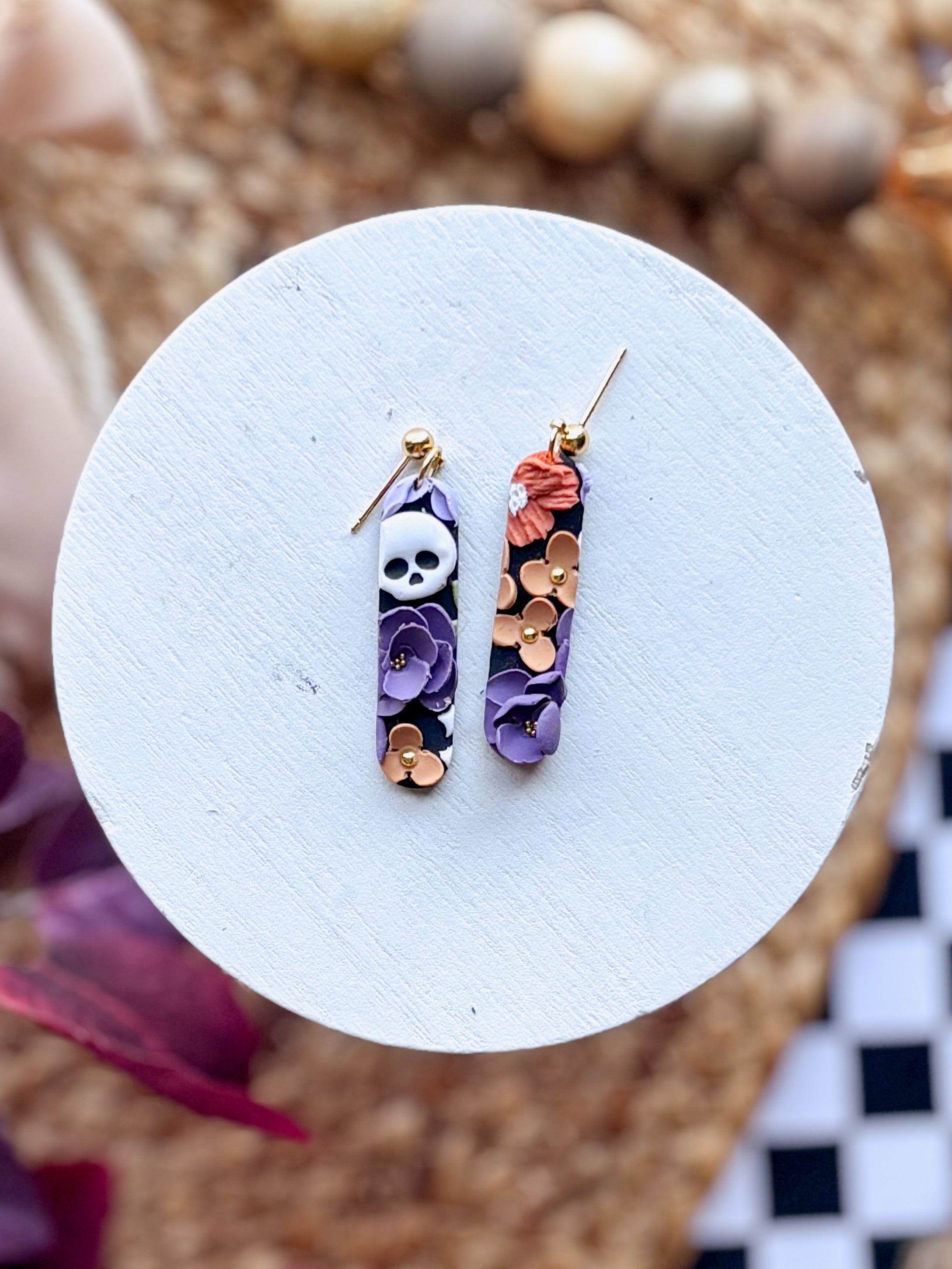 Ghost Garden Earrings