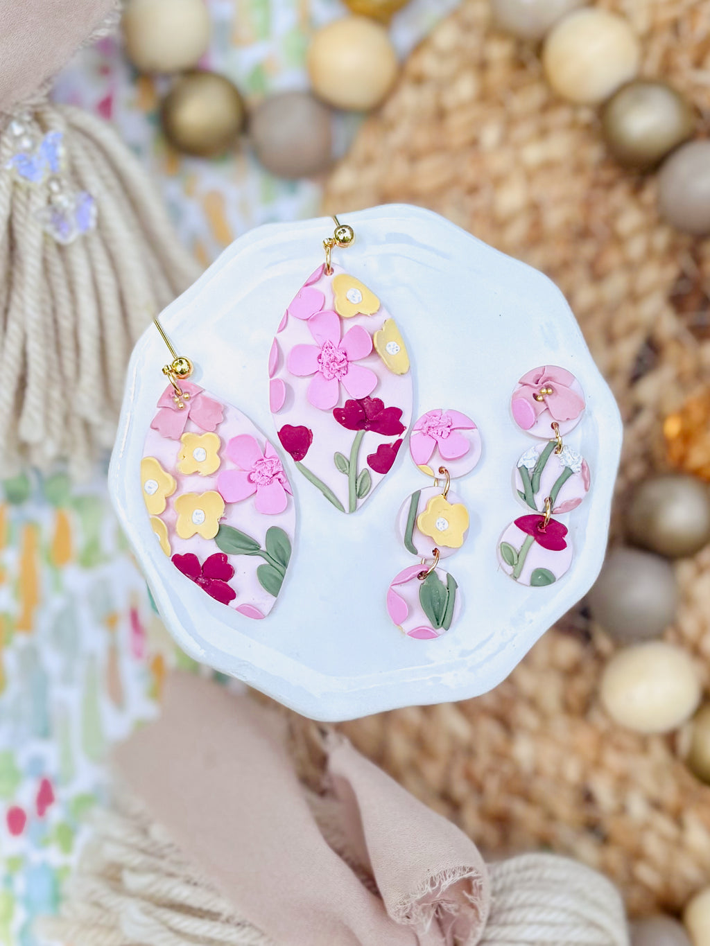 Flower Patch Dangles