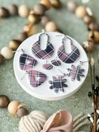 Plaid Earrings
