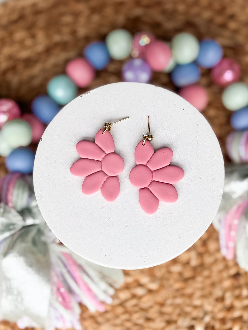 Large Flower Dangles