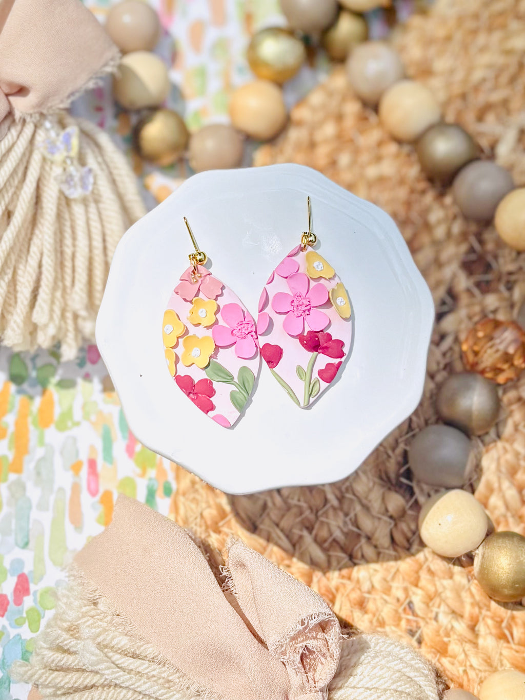 Flower Patch Dangles
