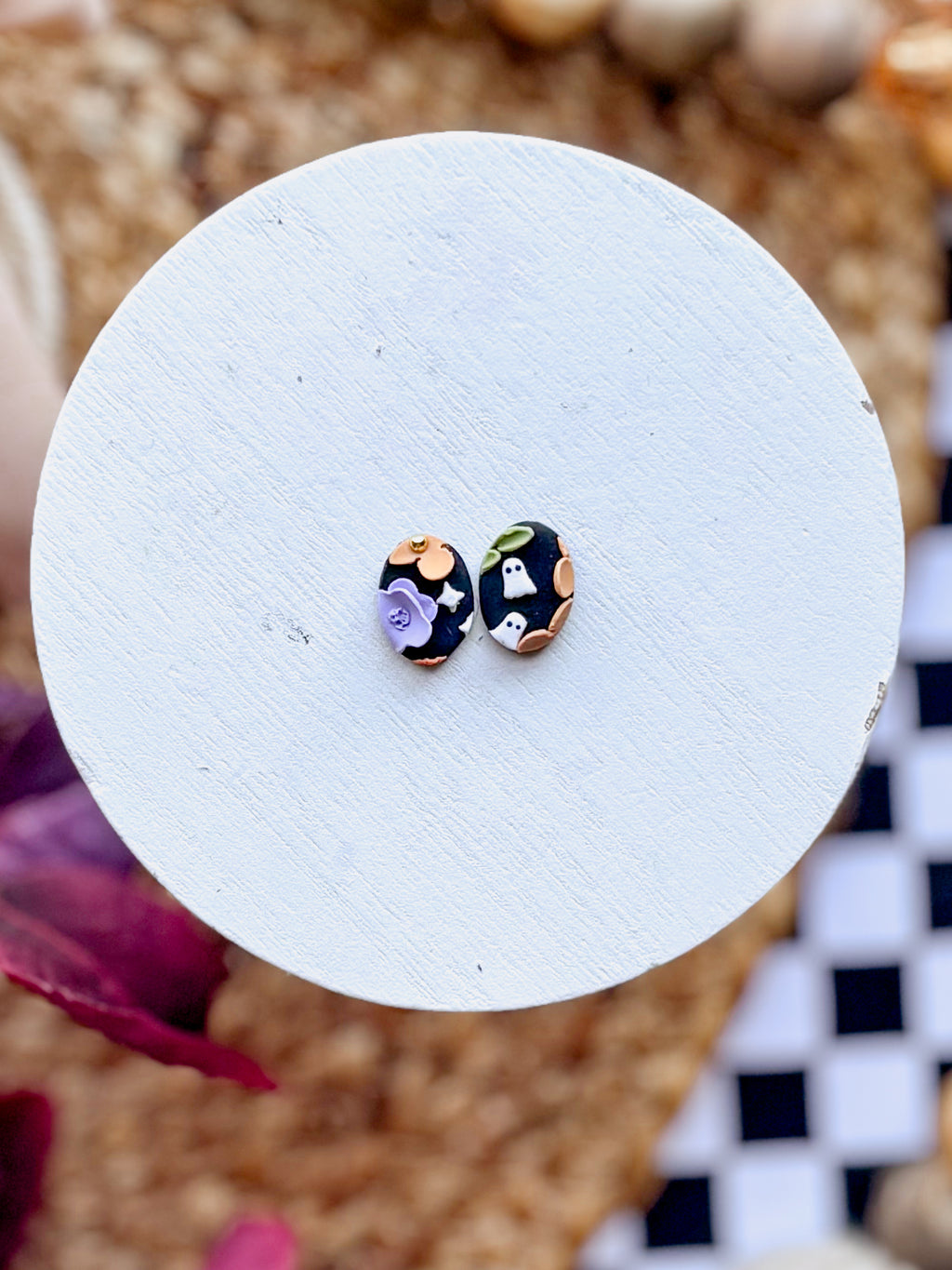 Ghost Garden Earrings