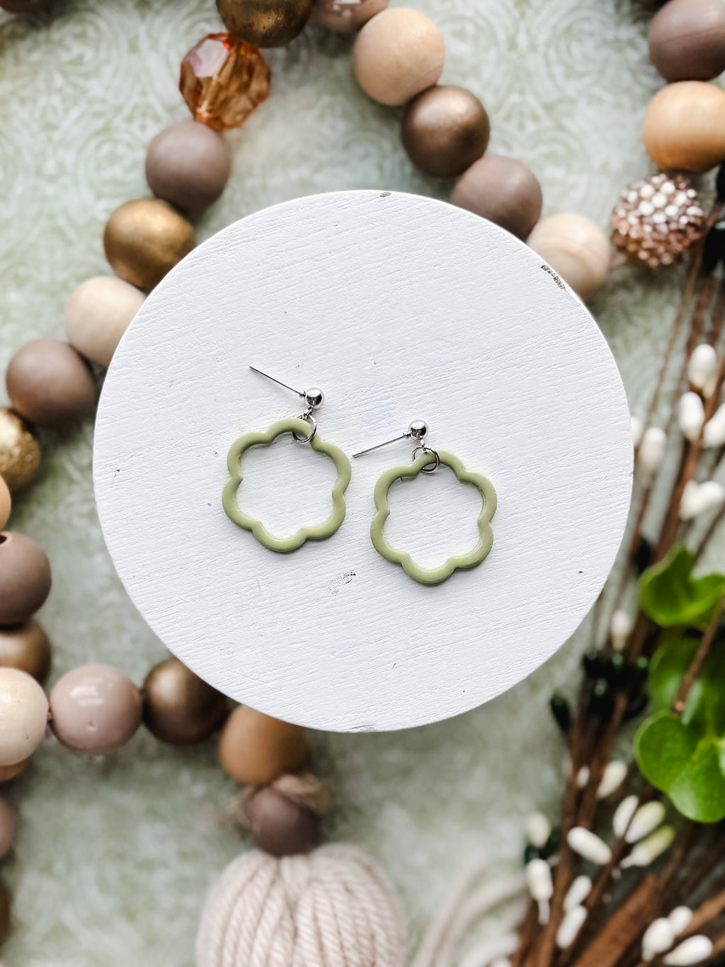 Hollow Flower Dangles