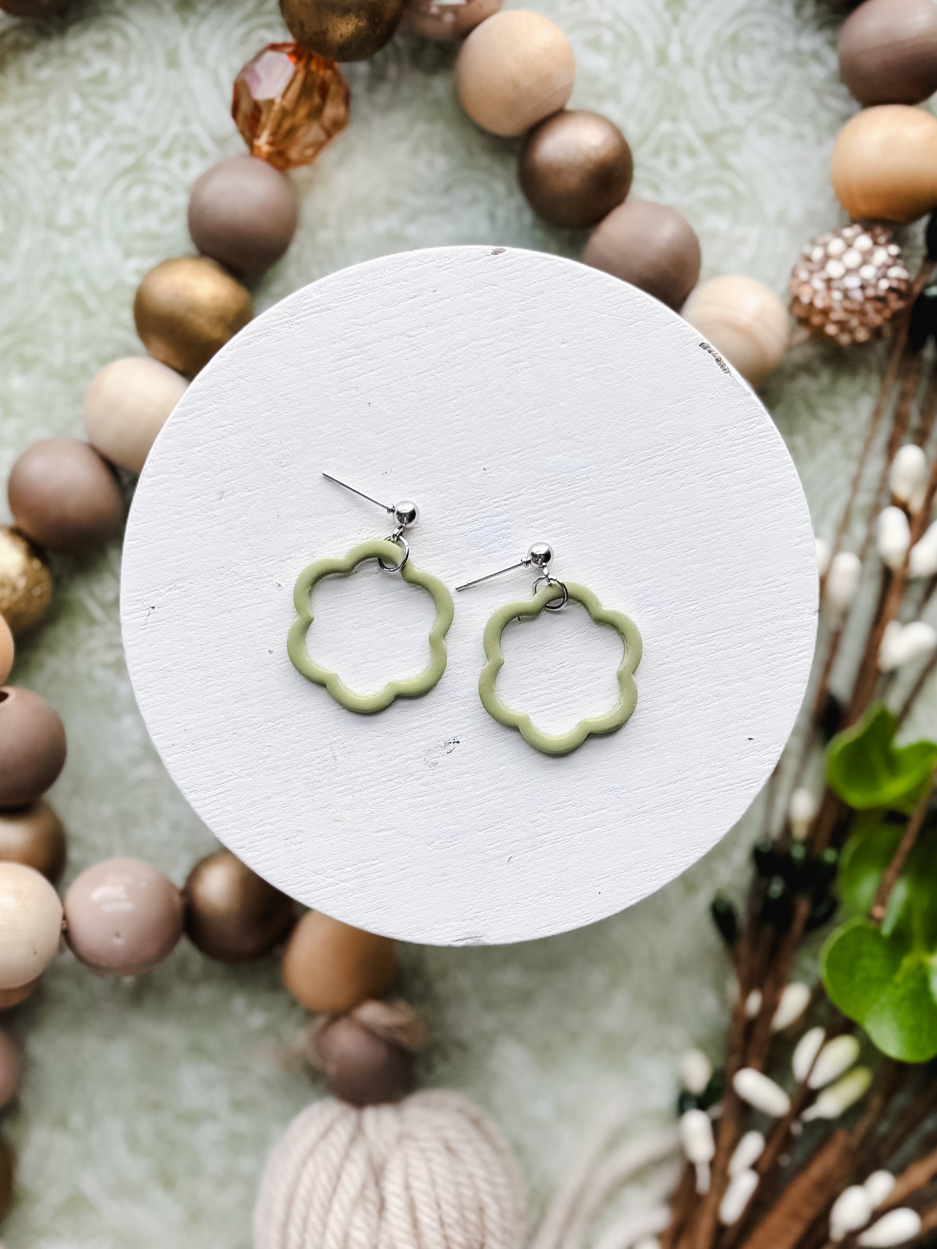 Hollow Flower Dangles