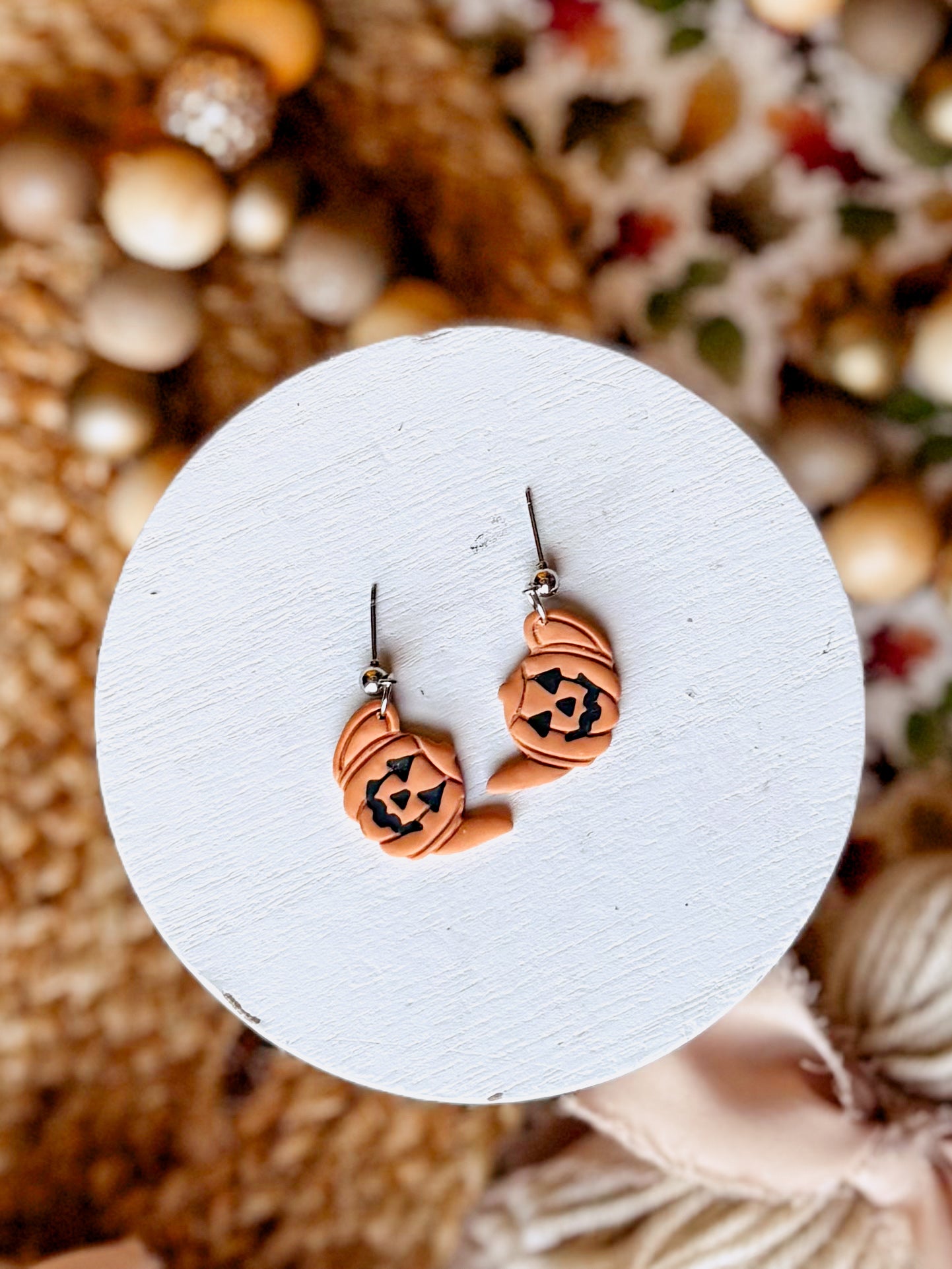 Pumpkin Teapot Dangles