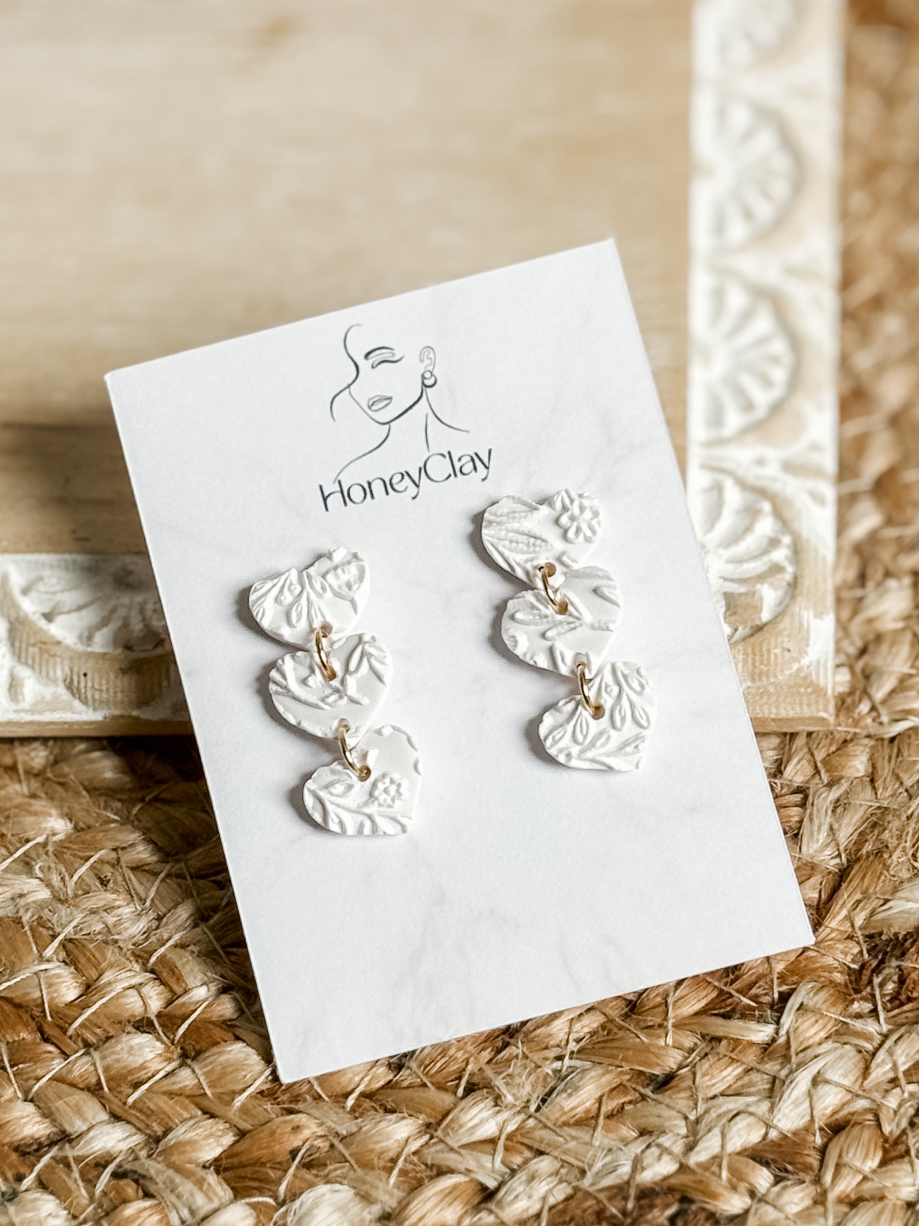Tri-heart Dangles