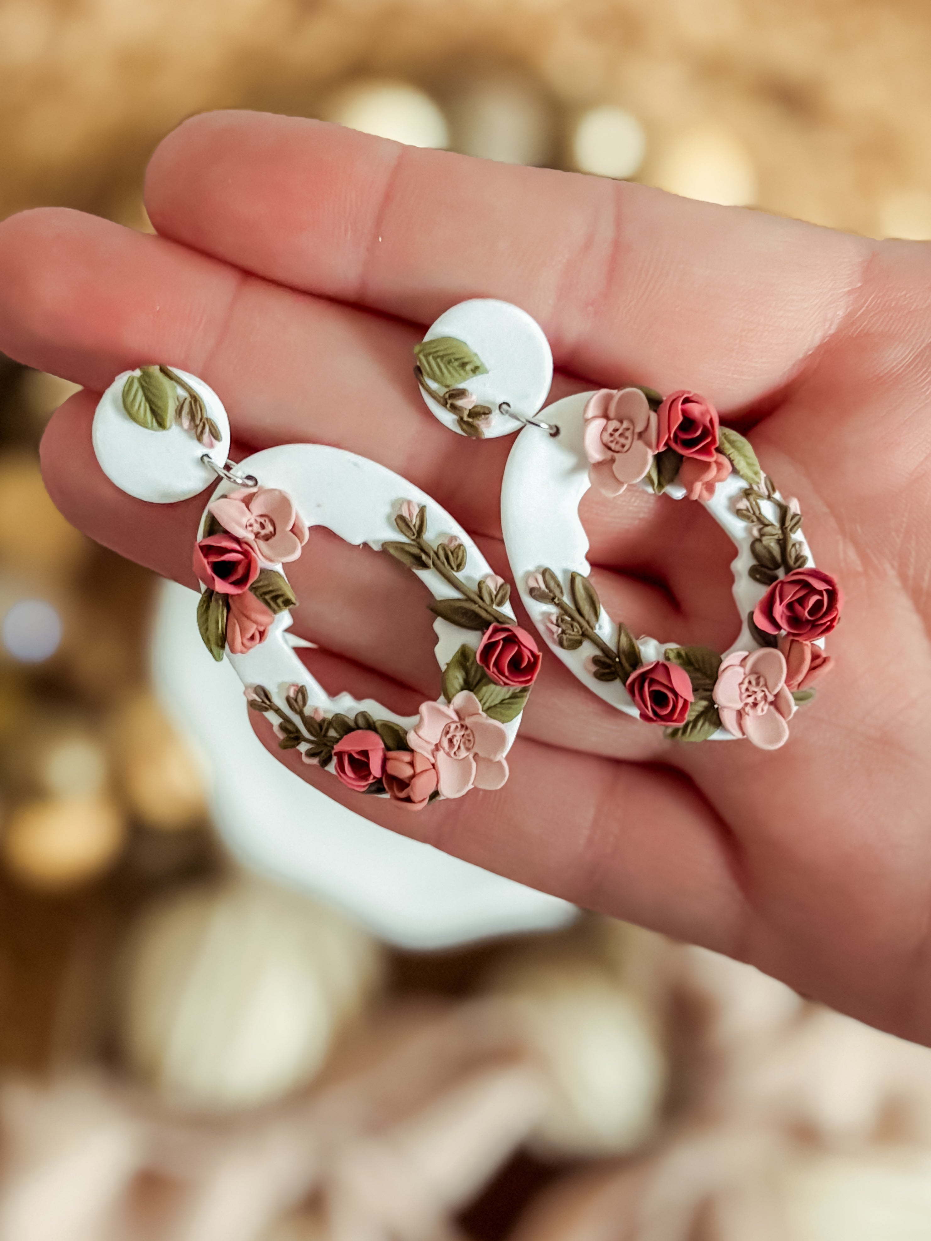 Dainty Florals Dangles