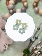 Double Daisy Dangles