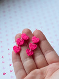 Tri-heart Dangles