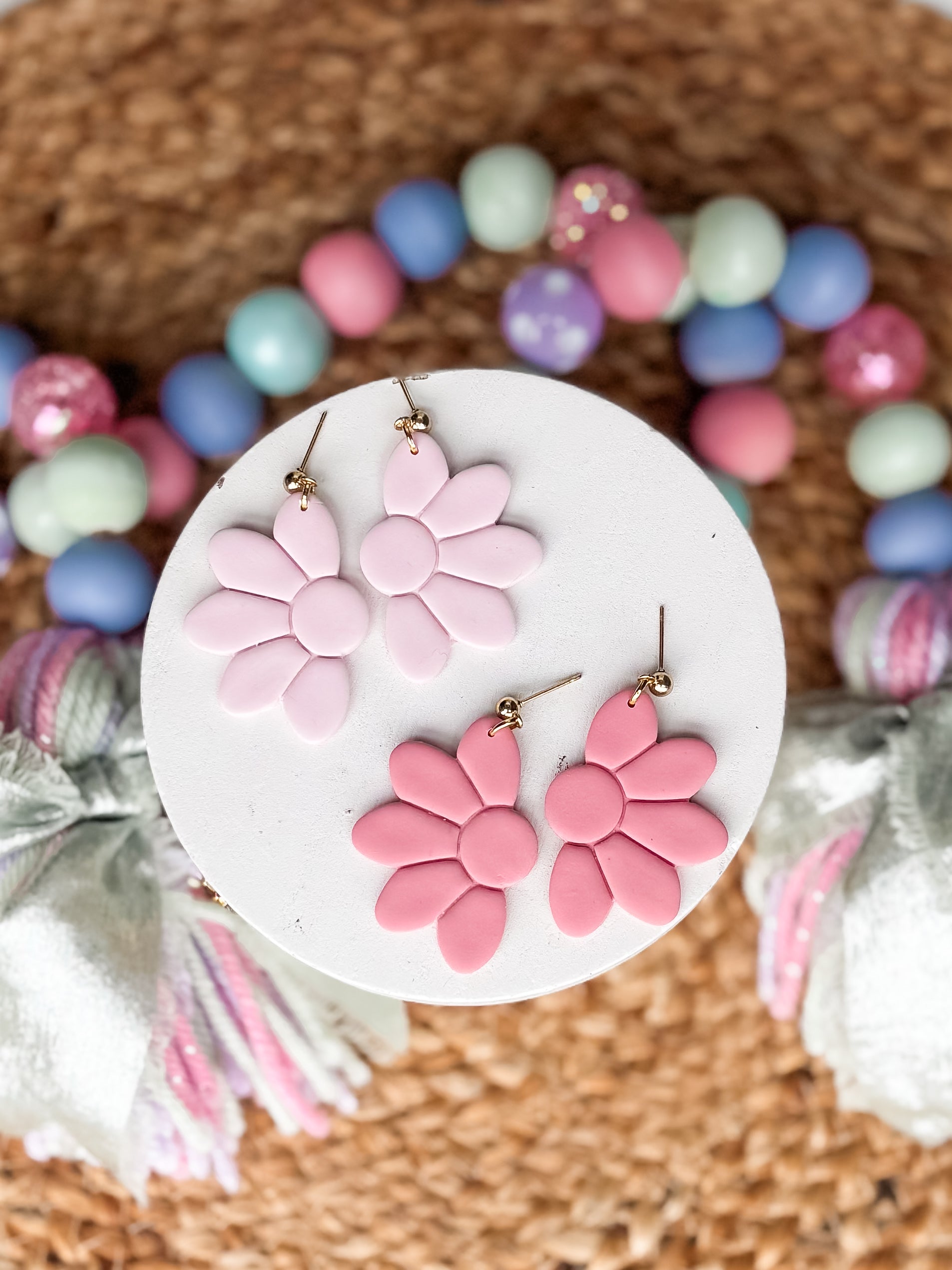 Large Flower Dangles