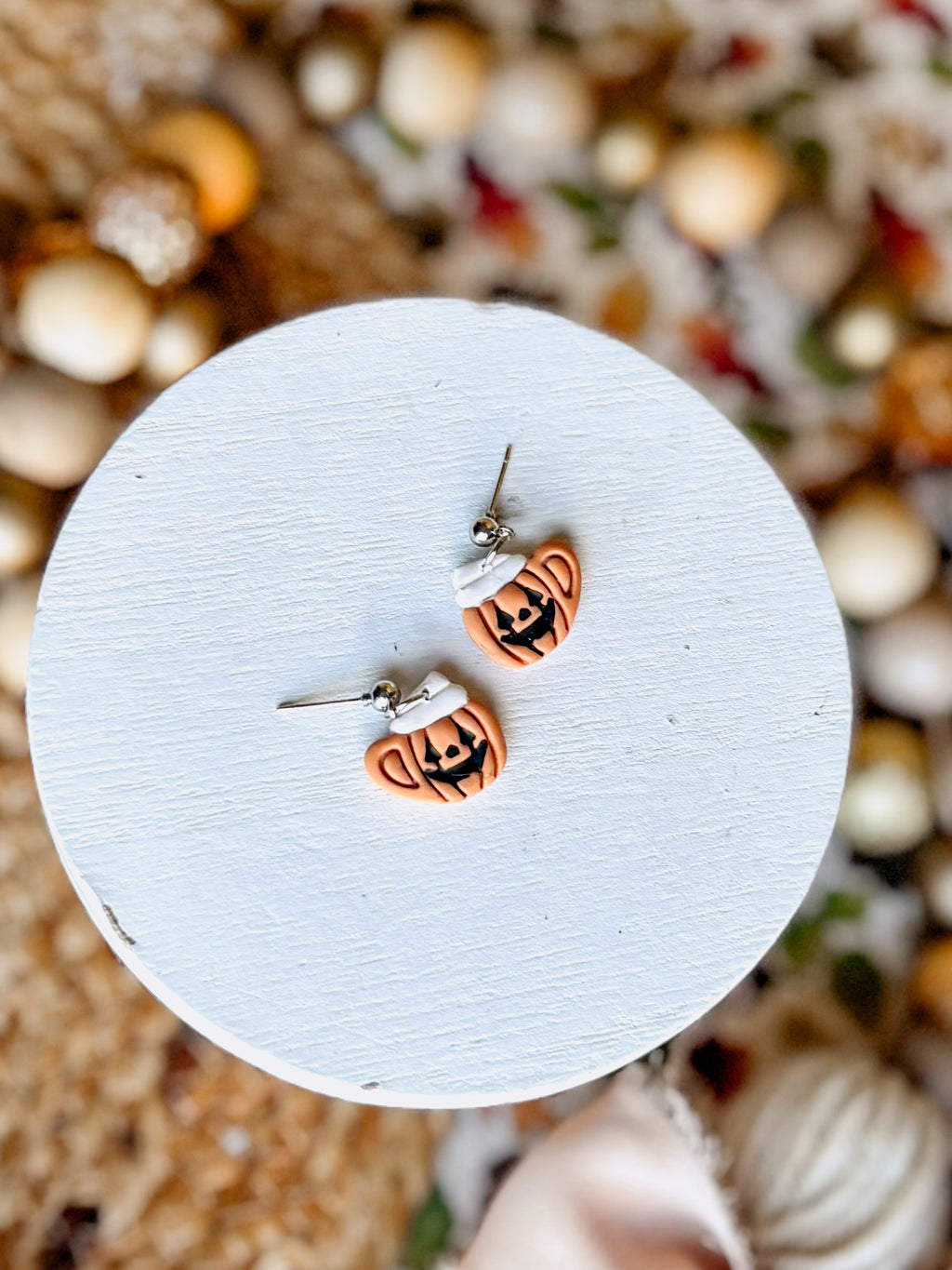 Pumpkin Coffee Mug Dangles