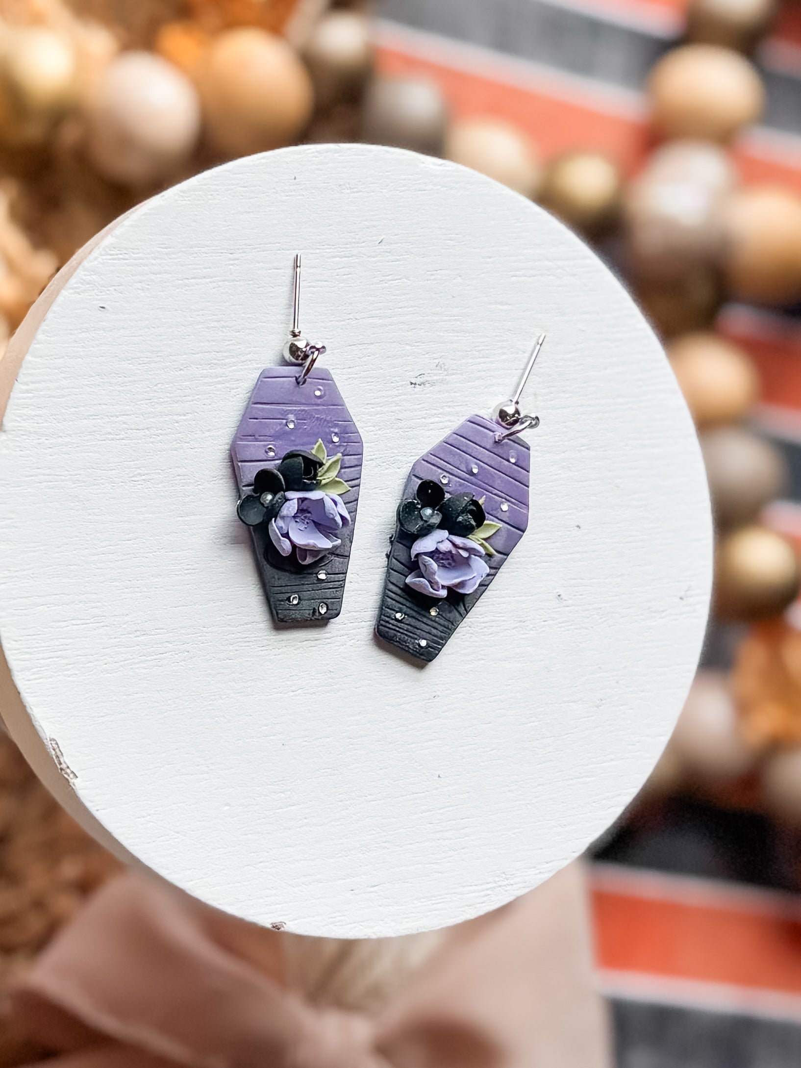 Enchanted Coffin Dangles