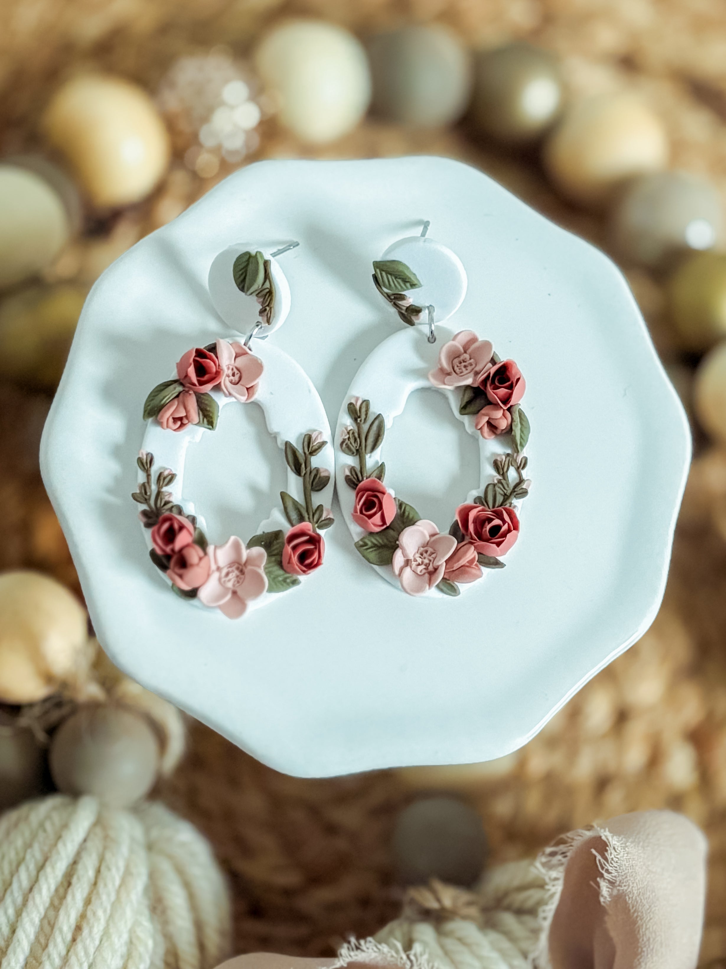 Dainty Florals Dangles