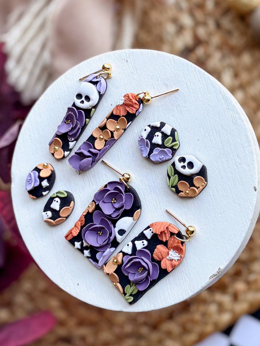 Ghost Garden Earrings