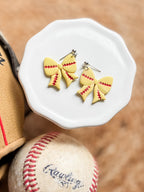 Softball Earrings