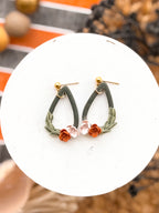 Hollow Teardrop Dangles