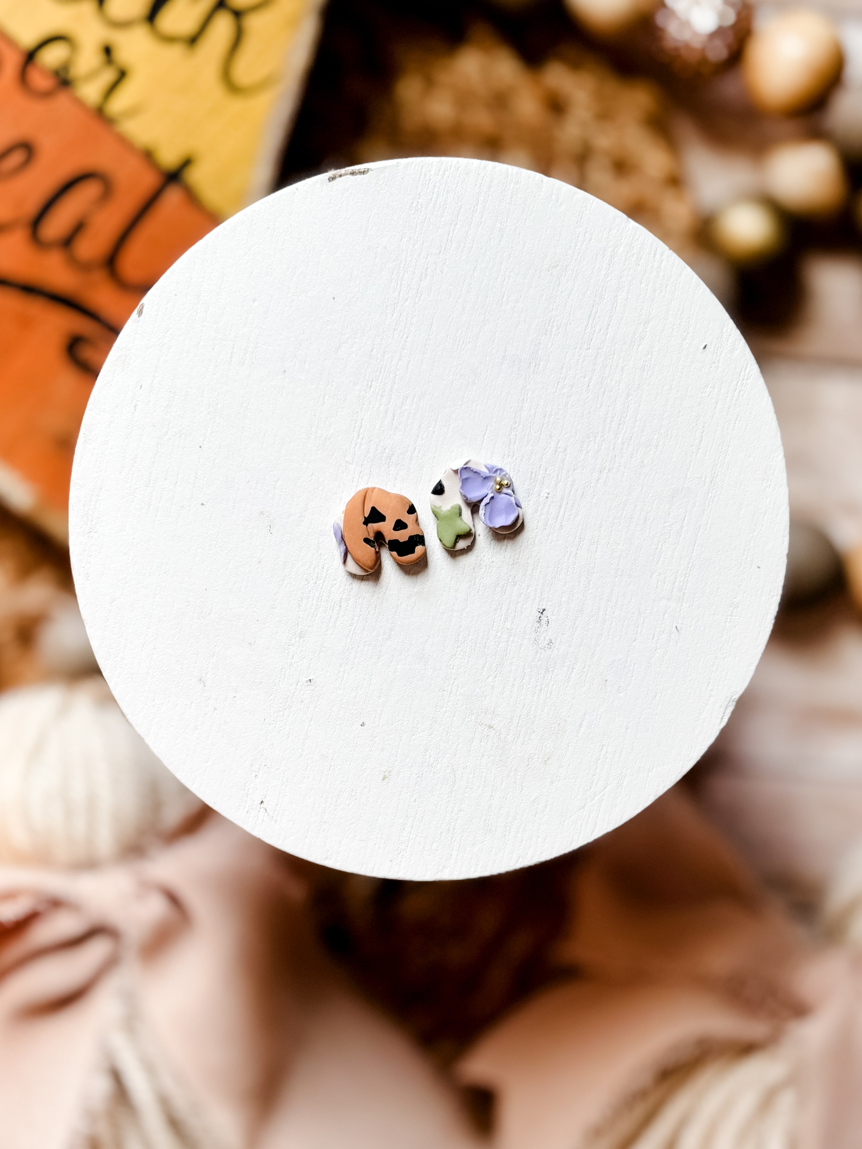 Pumpkin Party Earrings