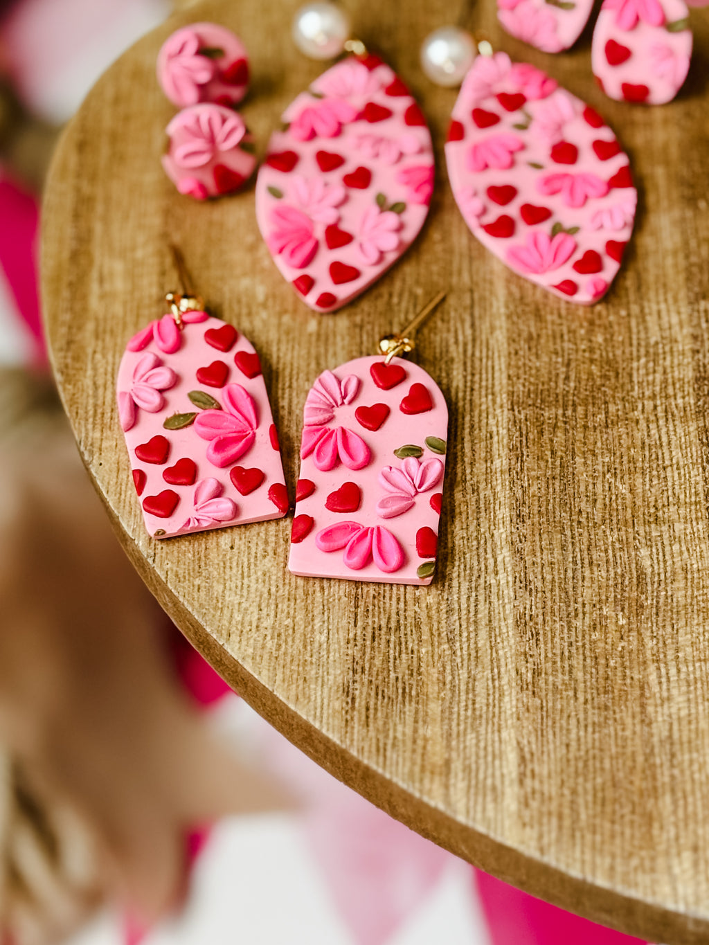 Floral & Hearts Dangles