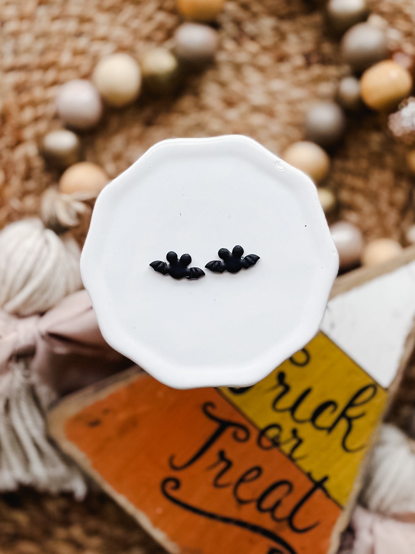 Haunted Mouse Studs
