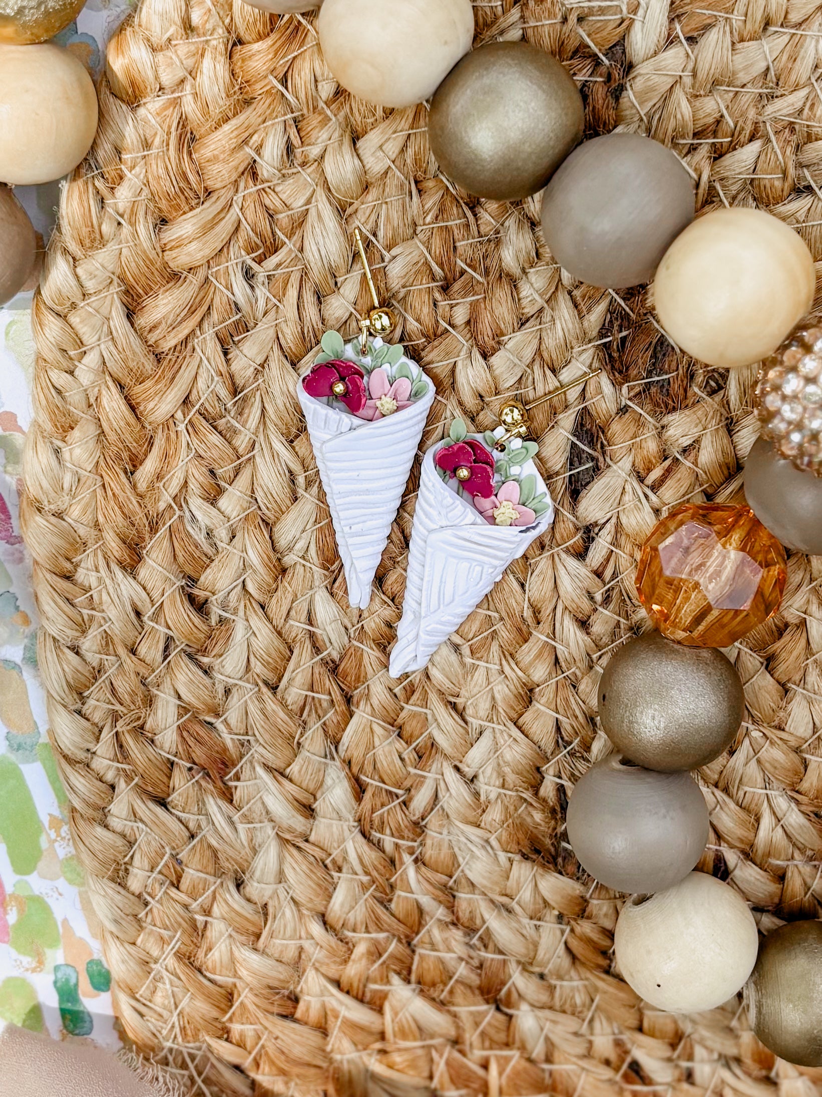 Floral Bouquet Dangles