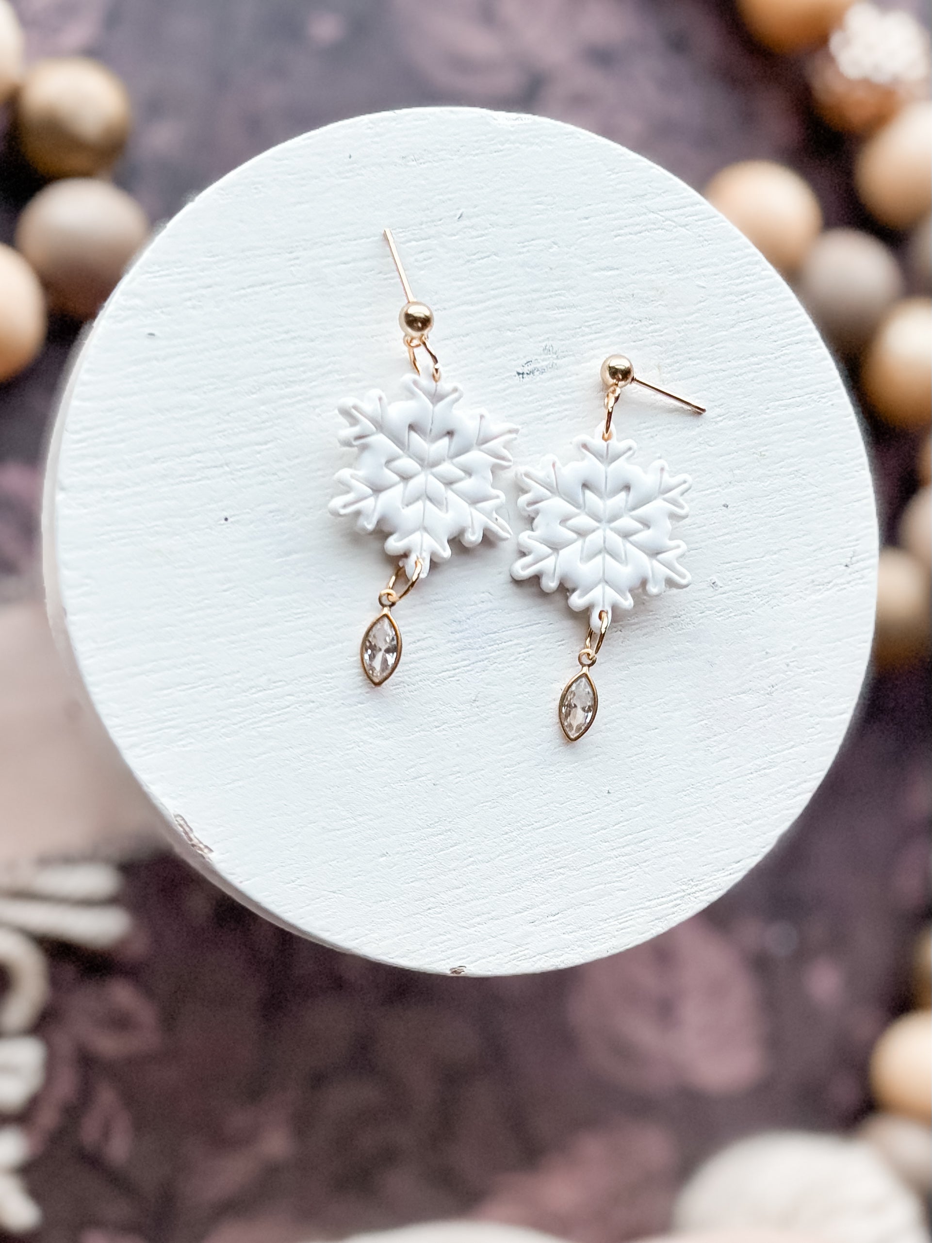 Loralie’s Snowflake Dangles