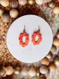 Texture Tiered Scallop Dangles