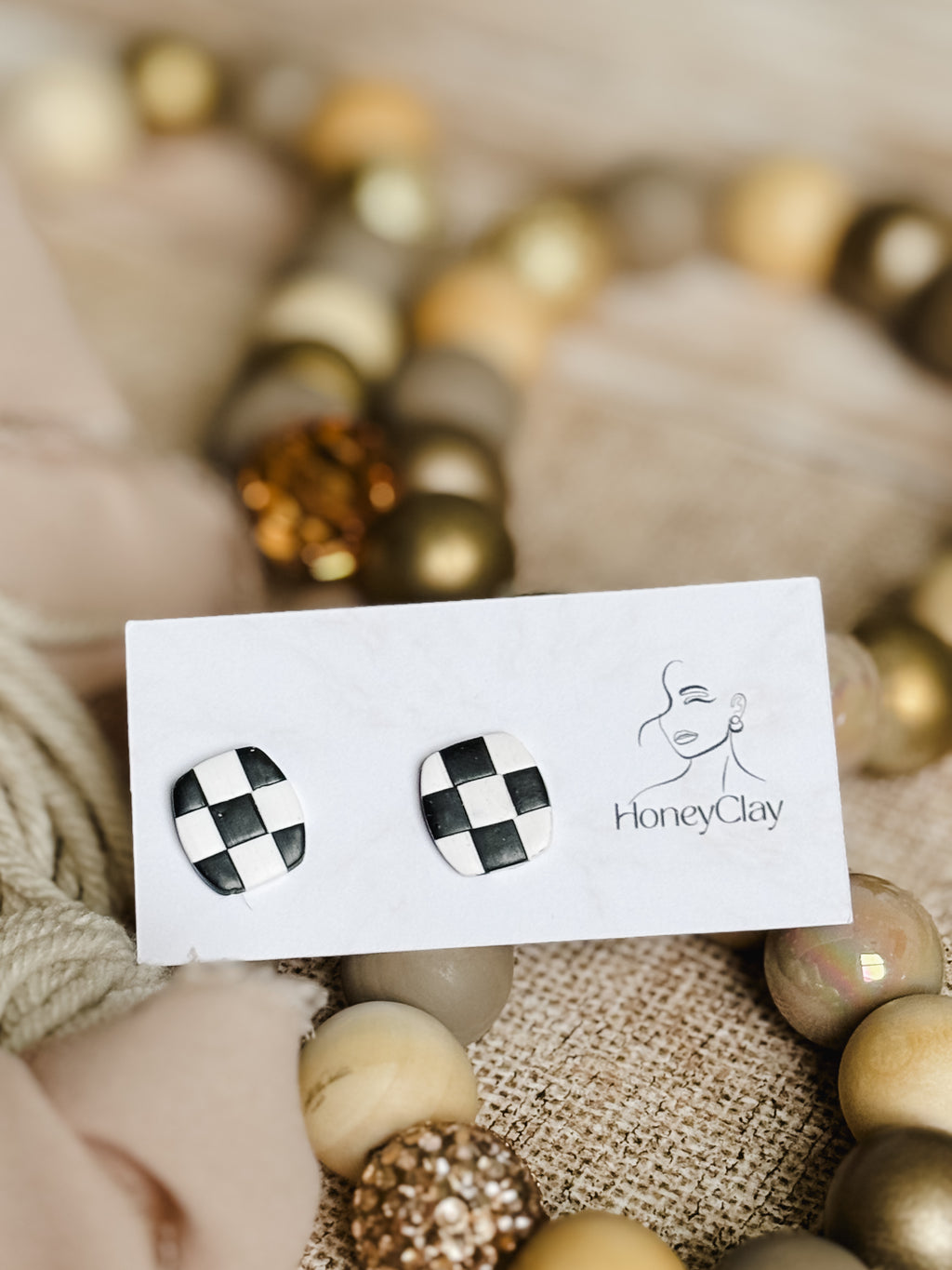 Checkered Studs