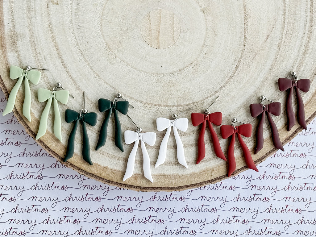 Vintage Bow Dangles