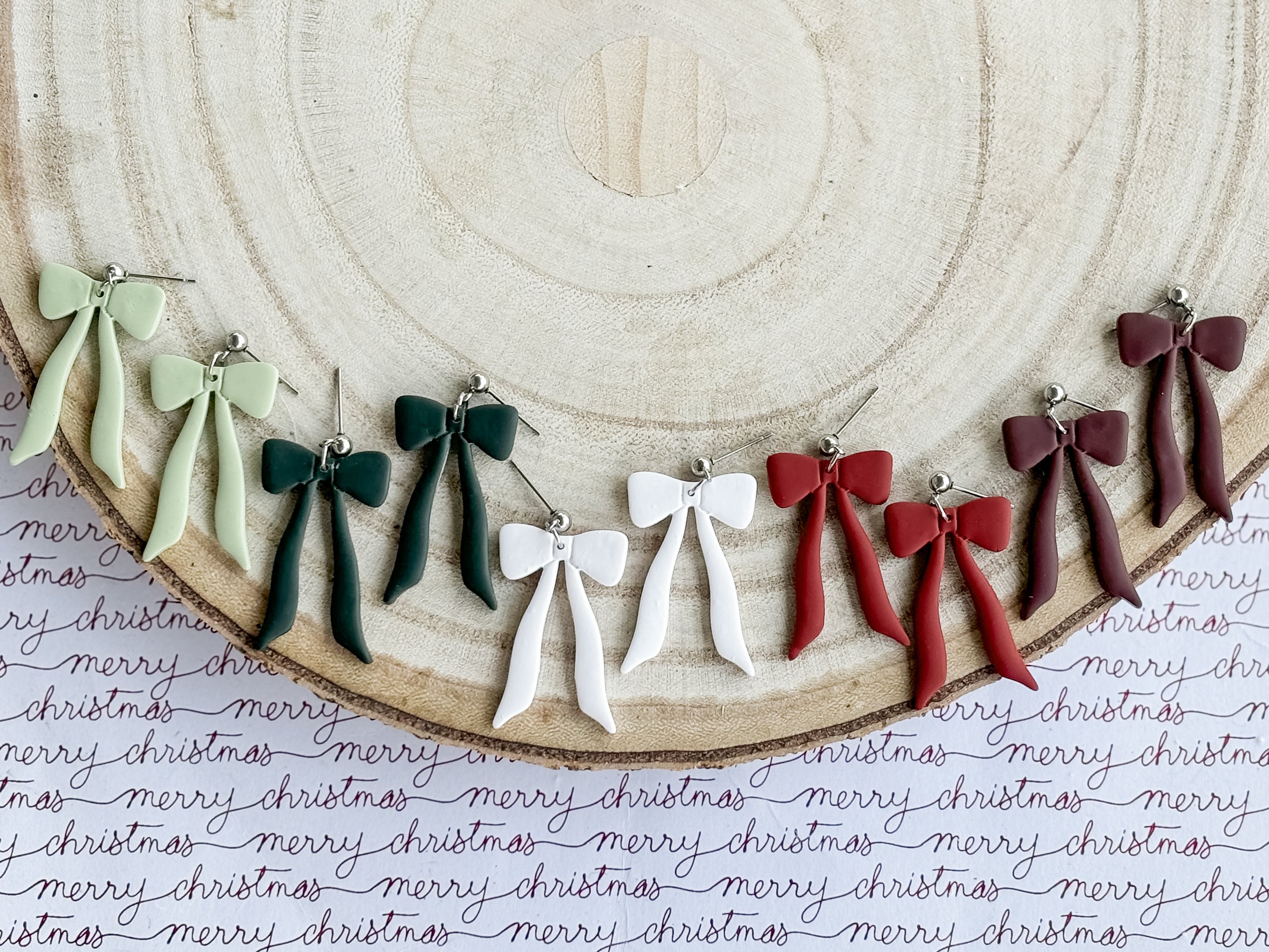 Vintage Bow Dangles