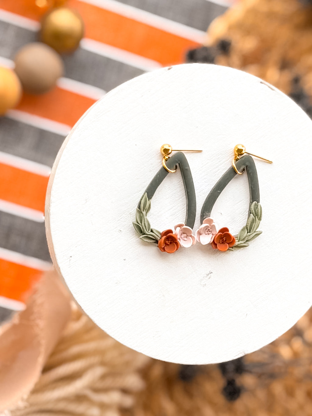 Hollow Teardrop Dangles