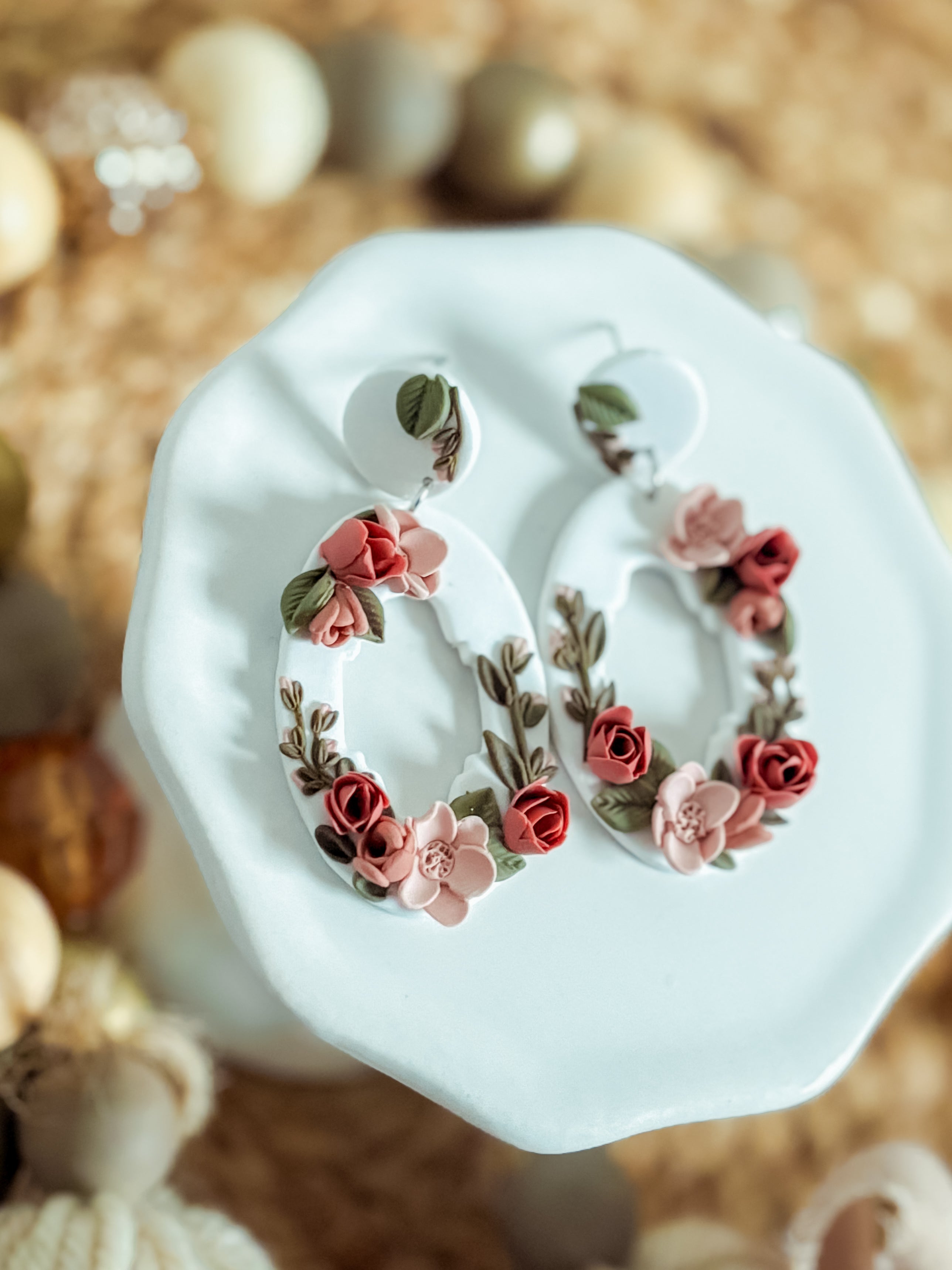 Dainty Florals Dangles