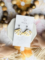 Yellow Floral Earrings